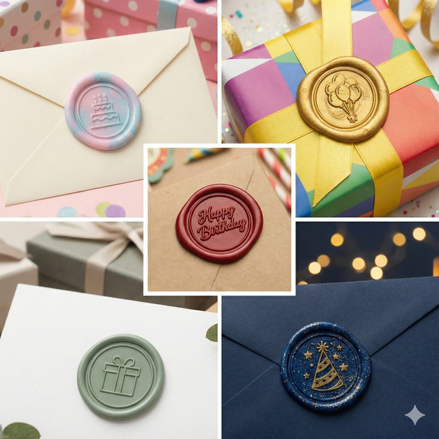Parti & Doğum Günü Mühürleri