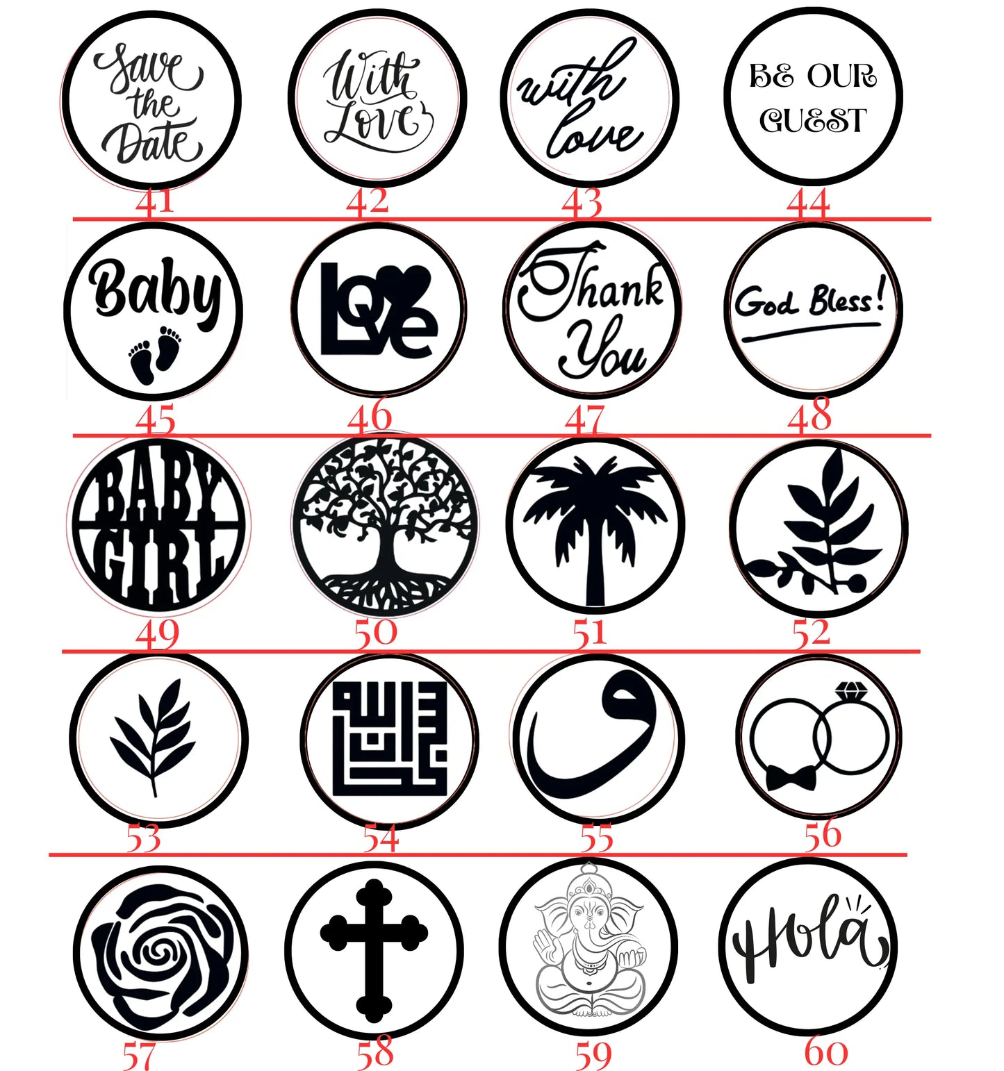 Düğün Davetiyesi için Hazır Mum Mühür